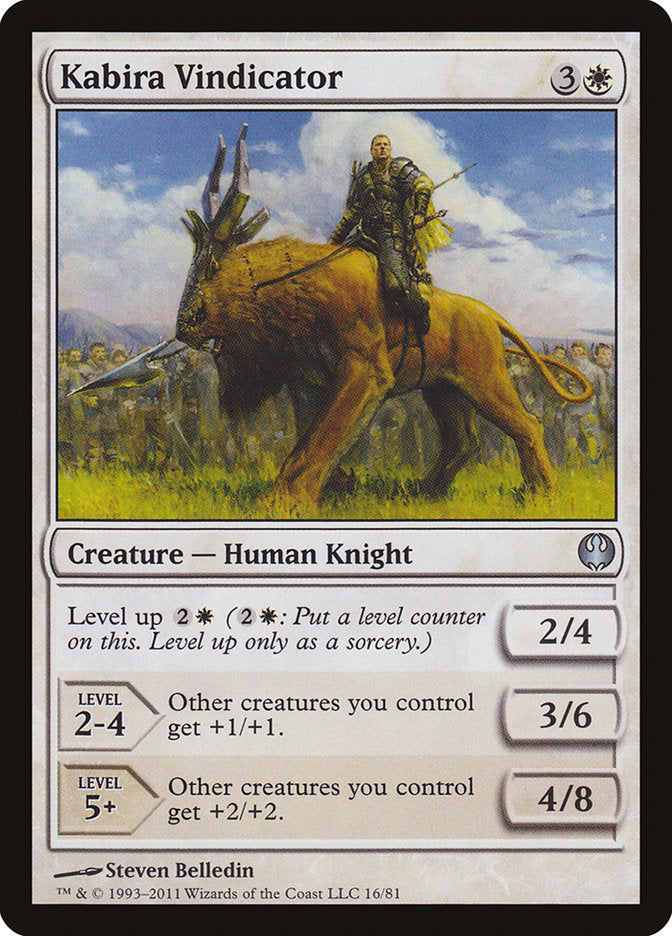 Kabira Vindicator [Duel Decks: Knights vs. Dragons] | Gate City Games LLC