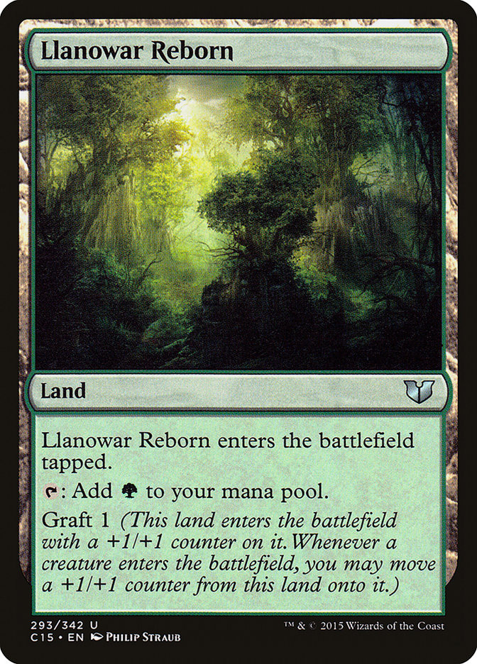 Llanowar Reborn [Commander 2015] | Gate City Games LLC