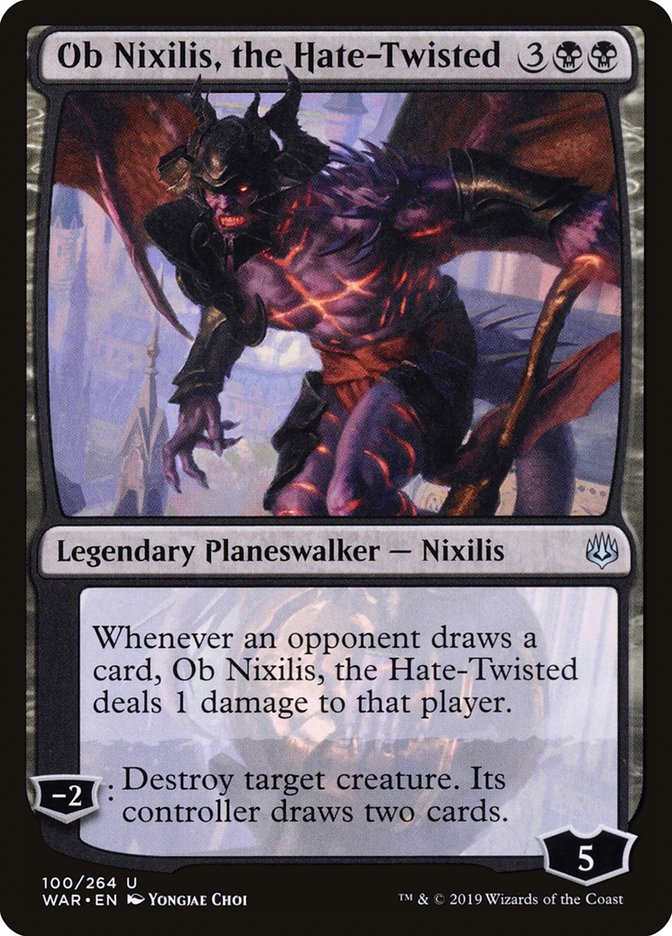 Ob Nixilis, the Hate-Twisted [War of the Spark] | Gate City Games LLC