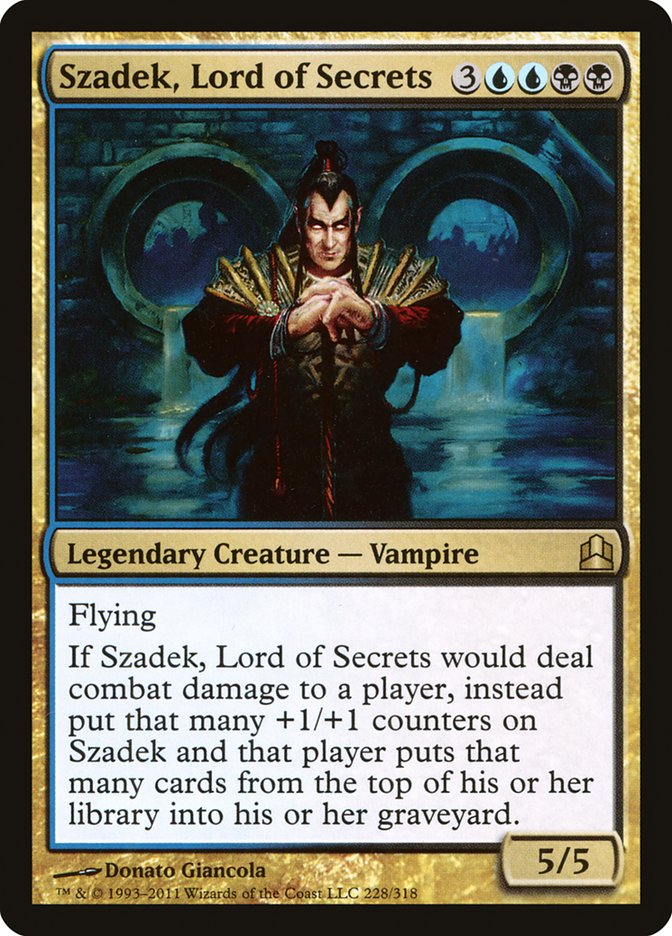 Szadek, Lord of Secrets [Commander 2011] | Gate City Games LLC