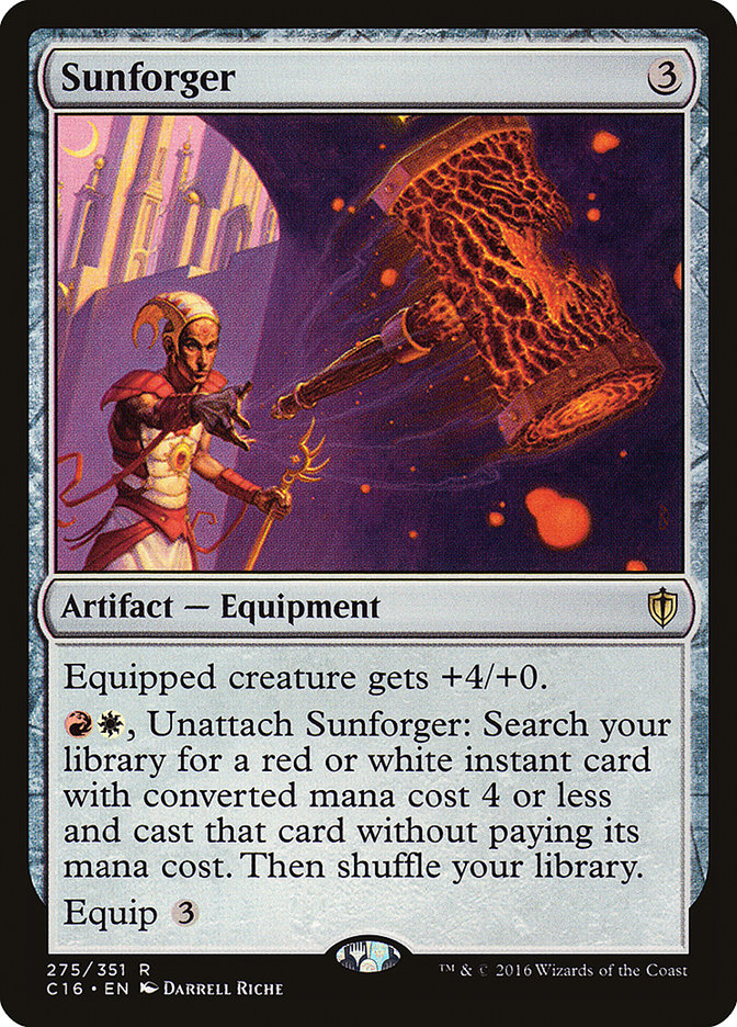Sunforger [Commander 2016] | Gate City Games LLC