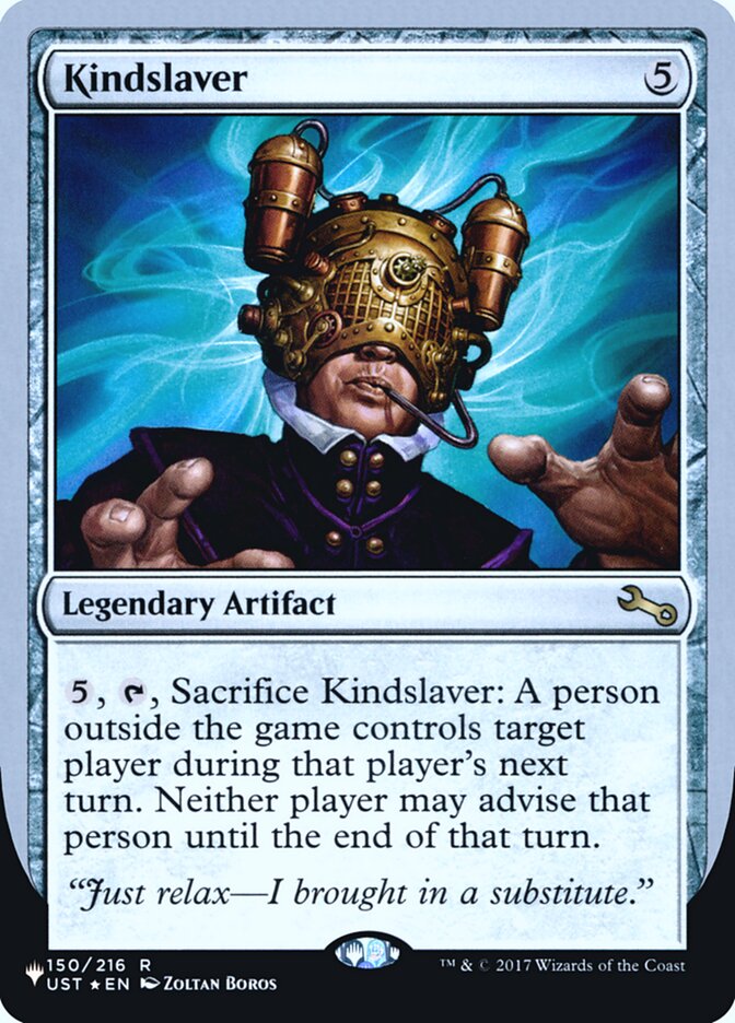 Kindslaver (Unfinity Foil Edition) [The List] | Gate City Games LLC