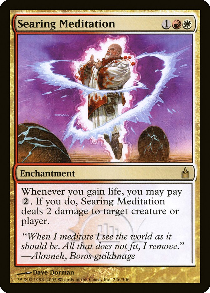 Searing Meditation [Ravnica: City of Guilds] | Gate City Games LLC