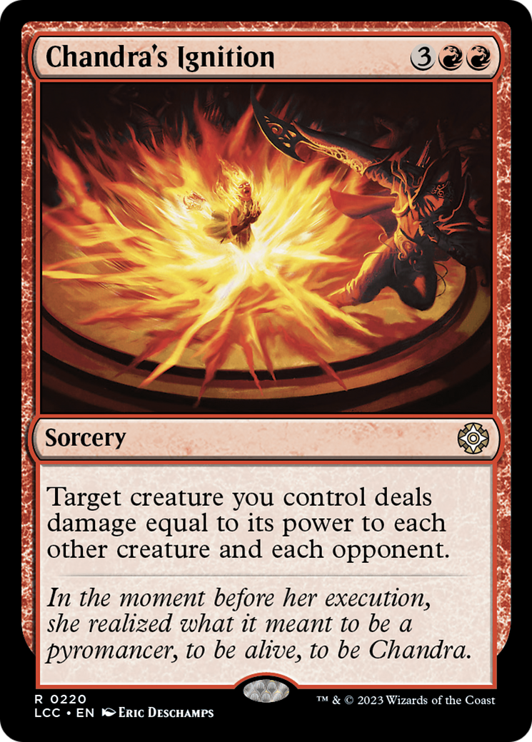 Chandra's Ignition [The Lost Caverns of Ixalan Commander] | Gate City Games LLC