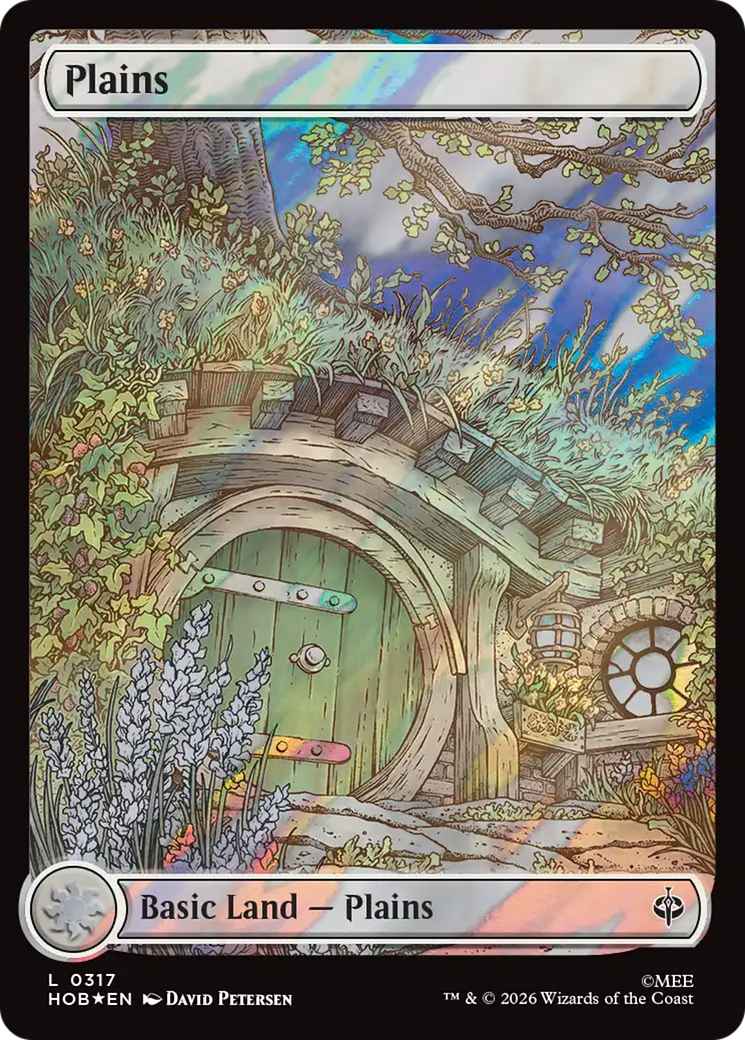 Plains (0317) (Surge Foil) [The Hobbit] | Gate City Games LLC