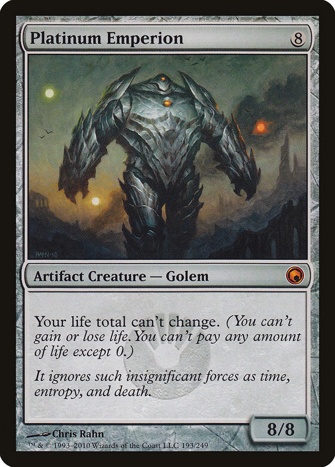 Platinum Emperion [Scars of Mirrodin] | Gate City Games LLC