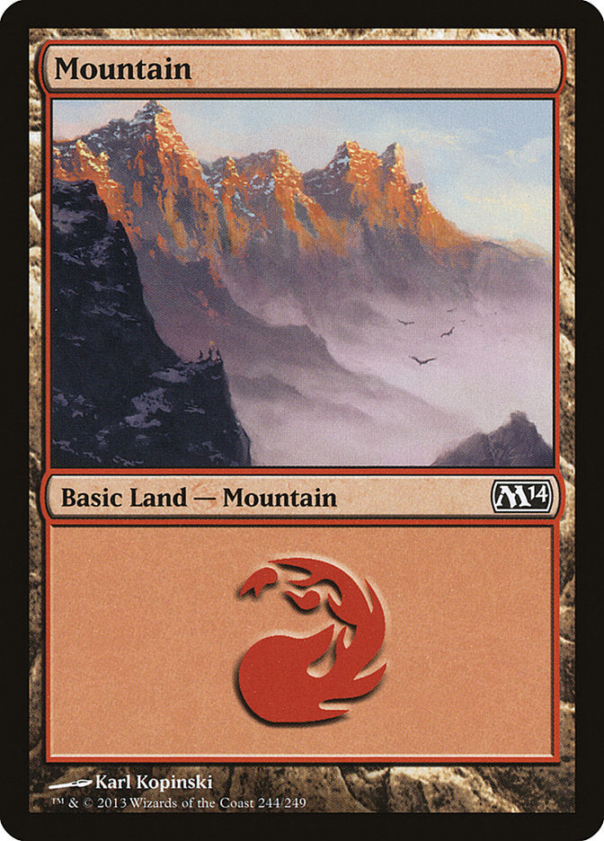 Mountain (244) [Magic 2014] | Gate City Games LLC
