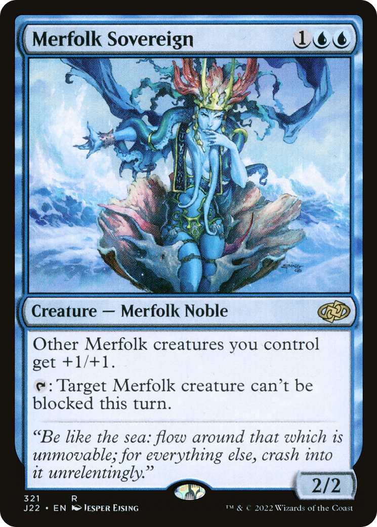 Merfolk Sovereign [Jumpstart 2022] | Gate City Games LLC