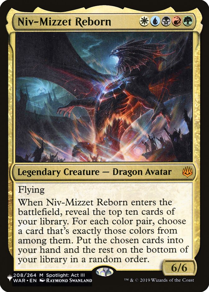 Niv-Mizzet Reborn [The List] | Gate City Games LLC