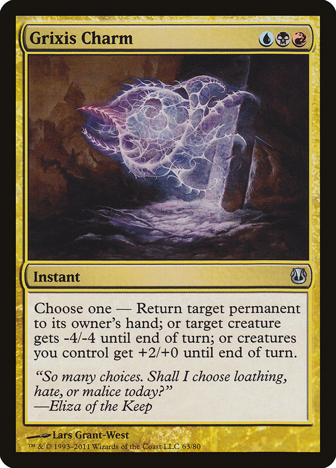 Grixis Charm [Duel Decks: Ajani vs. Nicol Bolas] | Gate City Games LLC
