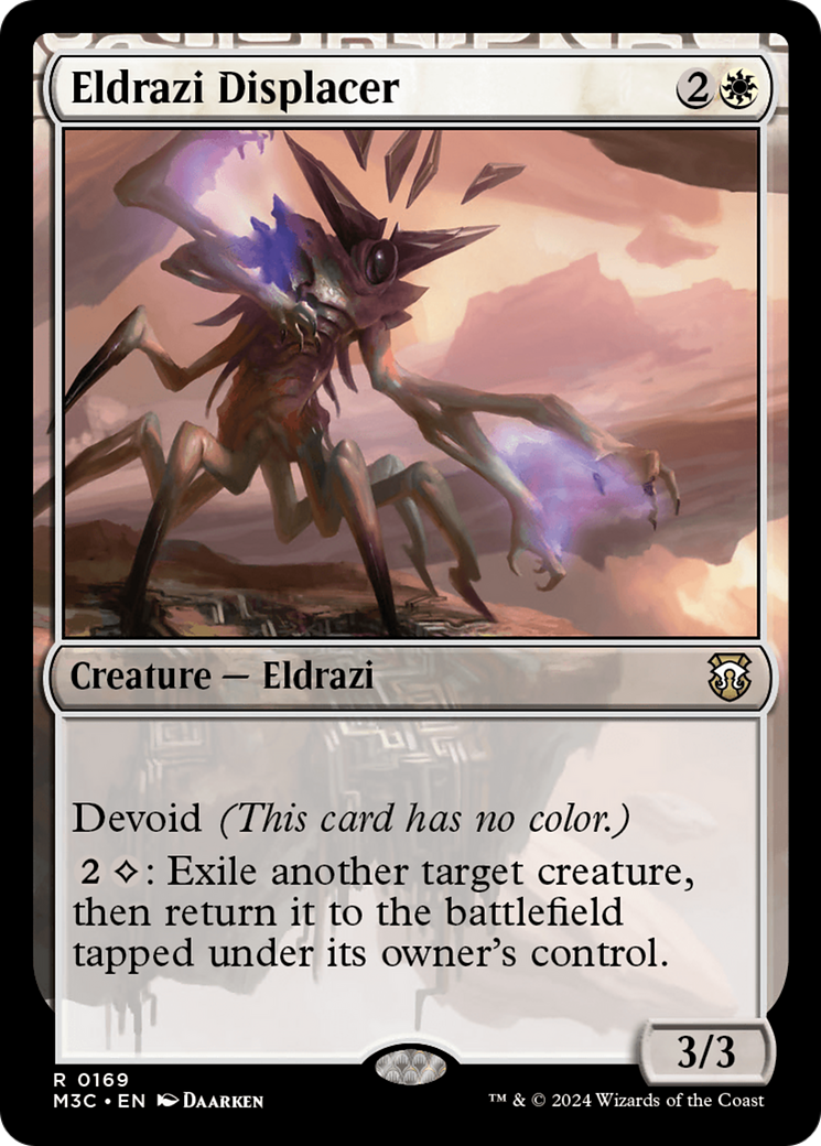 Eldrazi Displacer (Ripple Foil) [Modern Horizons 3 Commander] | Gate City Games LLC