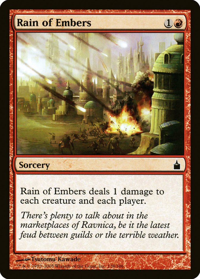 Rain of Embers [Ravnica: City of Guilds] | Gate City Games LLC