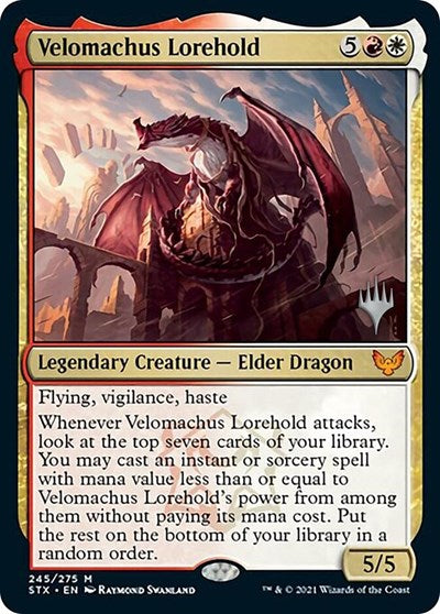 Velomachus Lorehold (Promo Pack) [Strixhaven: School of Mages Promos] | Gate City Games LLC