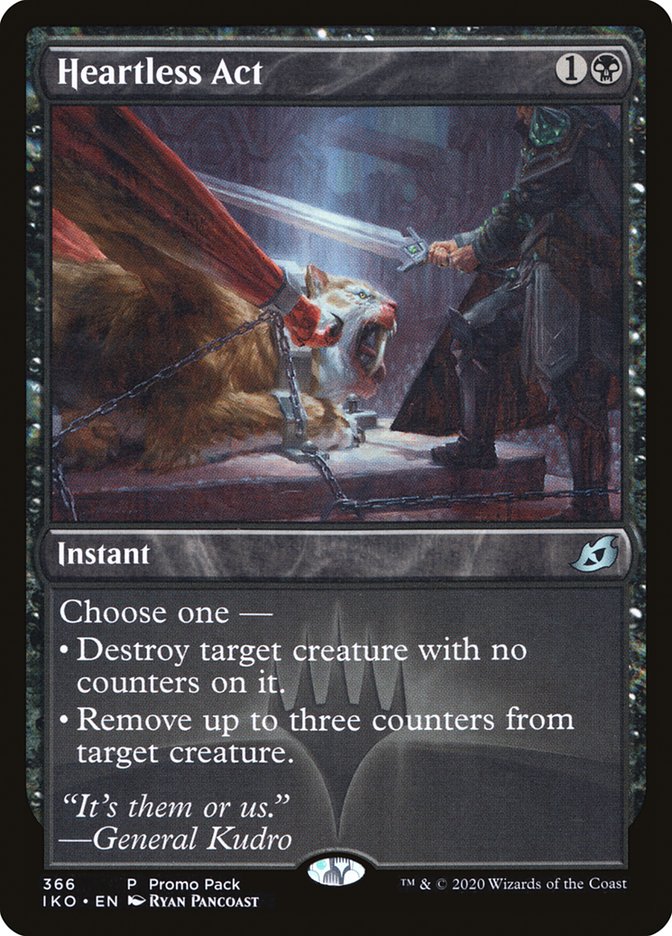 Heartless Act (Promo Pack) [Ikoria: Lair of Behemoths Promos] | Gate City Games LLC