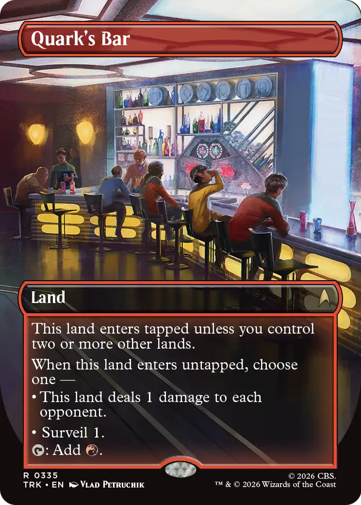 Quark's Bar (Borderless) (0335) [Star Trek] | Gate City Games LLC