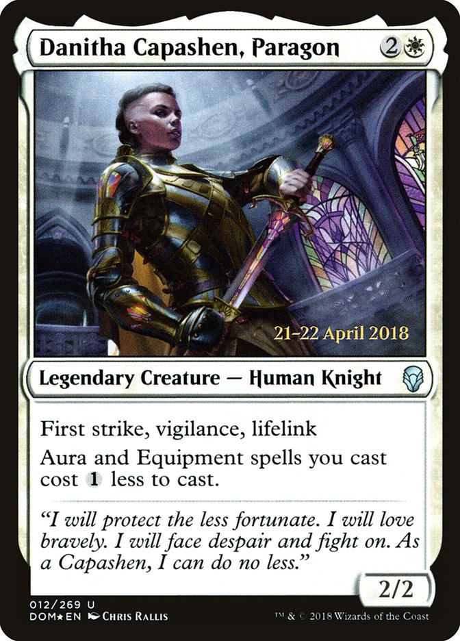 Danitha Capashen, Paragon [Dominaria Prerelease Promos] | Gate City Games LLC