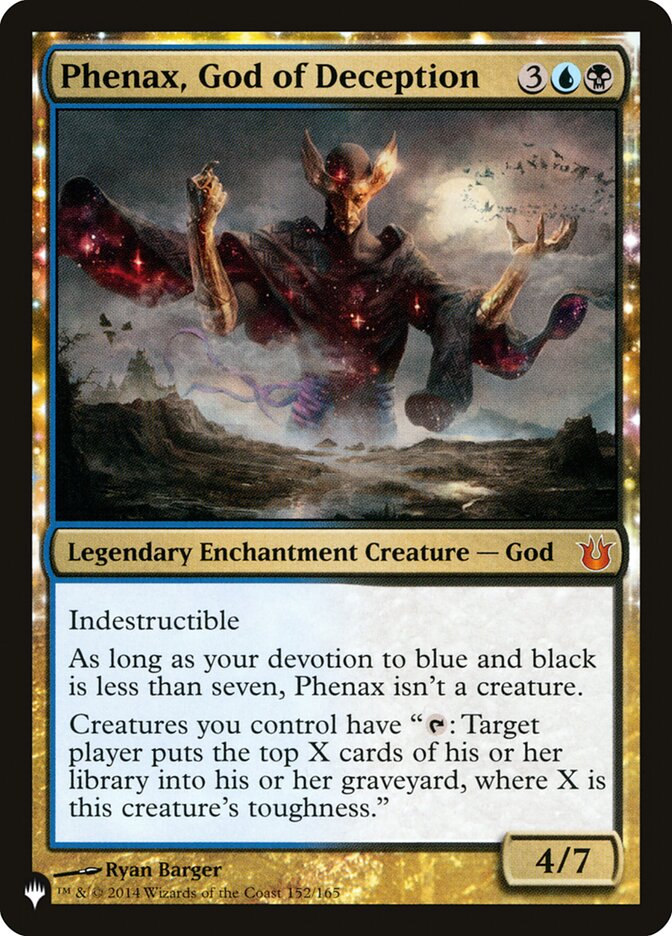 Phenax, God of Deception [The List] | Gate City Games LLC