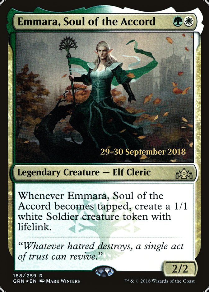 Emmara, Soul of the Accord [Guilds of Ravnica Prerelease Promos] | Gate City Games LLC