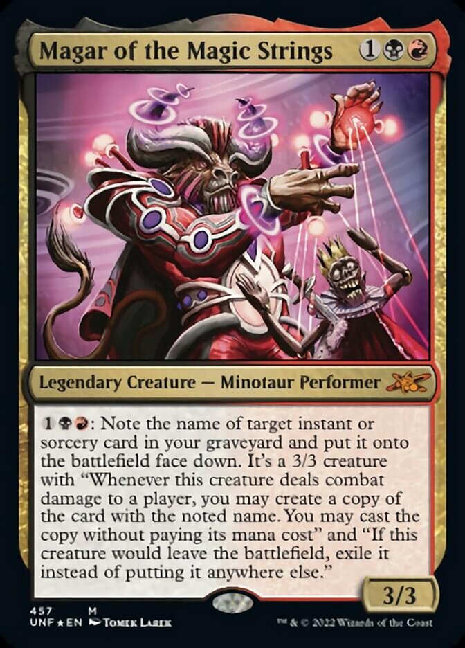 Magar of the Magic Strings (Galaxy Foil) [Unfinity] | Gate City Games LLC