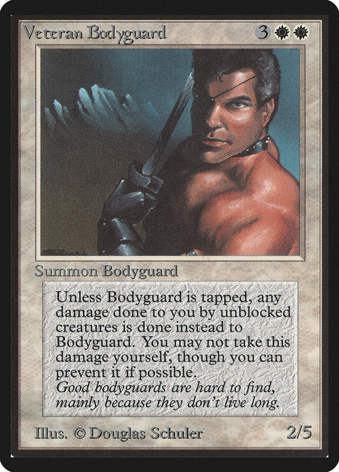 Veteran Bodyguard [Beta Edition] | Gate City Games LLC