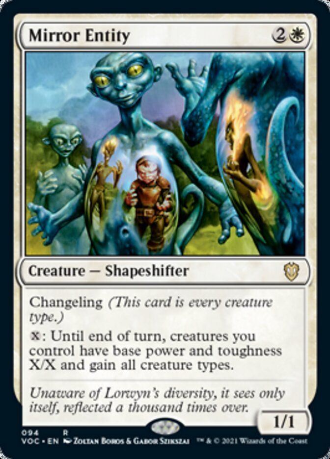 Mirror Entity [Innistrad: Crimson Vow Commander] | Gate City Games LLC