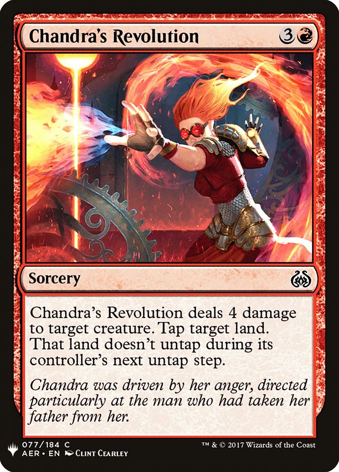 Chandra's Revolution [Mystery Booster] | Gate City Games LLC