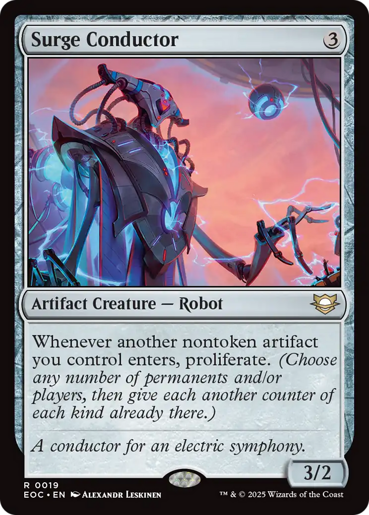 Surge Conductor [Edge of Eternities Commander] | Gate City Games LLC