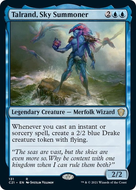 Talrand, Sky Summoner [Commander 2021] | Gate City Games LLC
