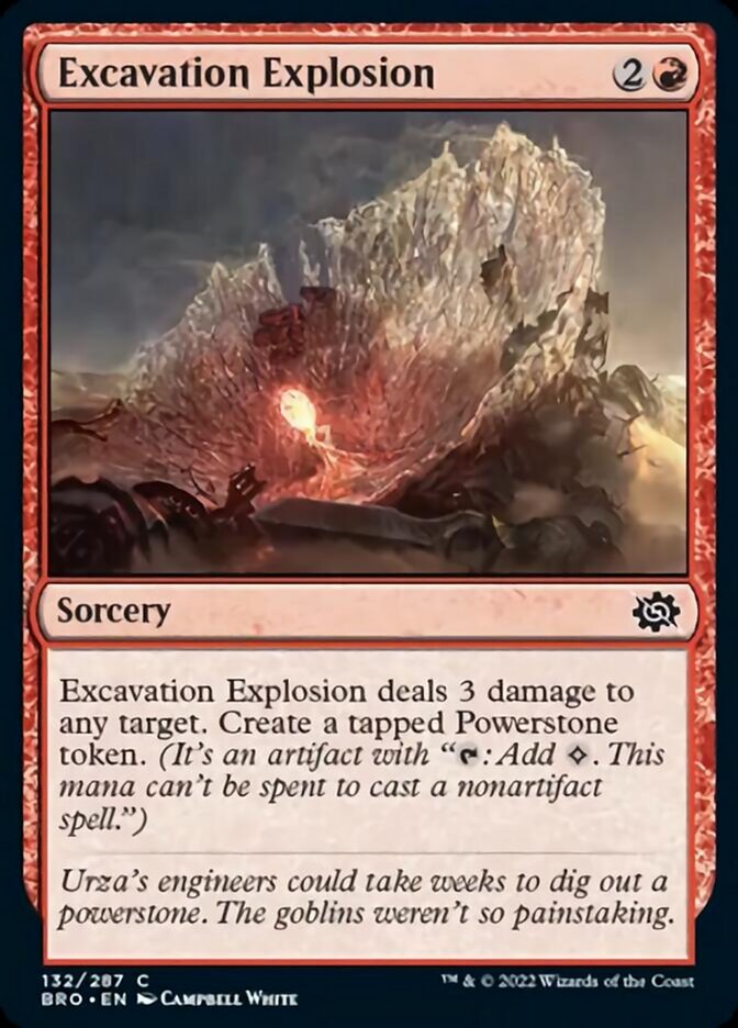 Excavation Explosion [The Brothers' War] | Gate City Games LLC