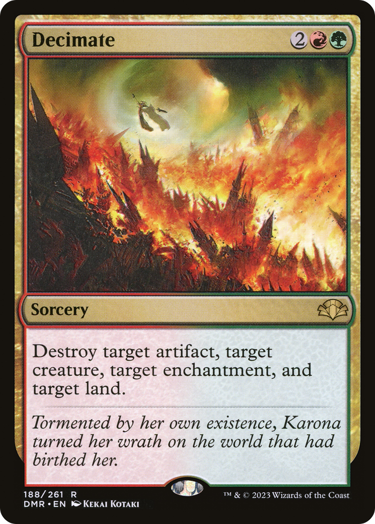 Decimate [Dominaria Remastered] | Gate City Games LLC
