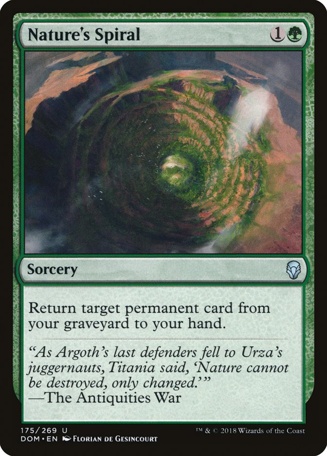 Nature's Spiral [Dominaria] | Gate City Games LLC