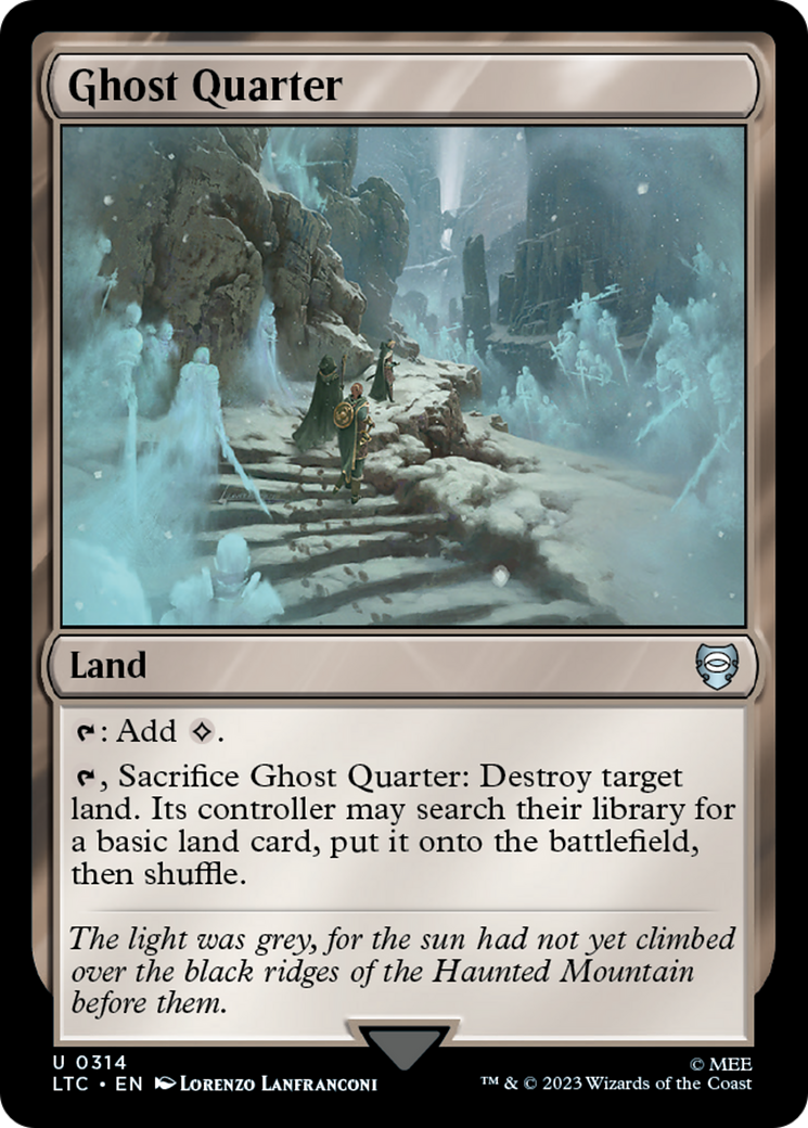 Ghost Quarter [The Lord of the Rings: Tales of Middle-Earth Commander] | Gate City Games LLC