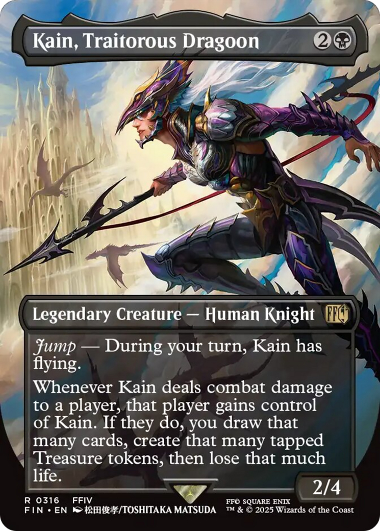 Kain, Traitorous Dragoon (Borderless) [FINAL FANTASY] | Gate City Games LLC