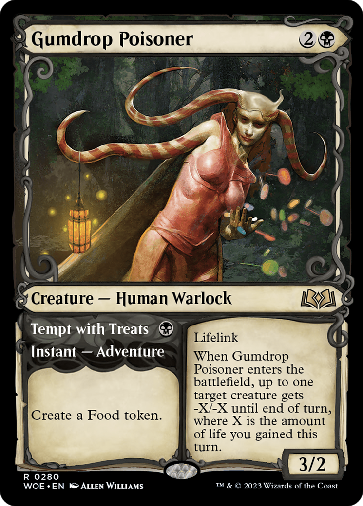 Gumdrop Poisoner // Tempt with Treats (Showcase) [Wilds of Eldraine] | Gate City Games LLC
