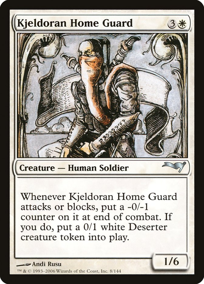 Kjeldoran Home Guard [Coldsnap Theme Decks] | Gate City Games LLC