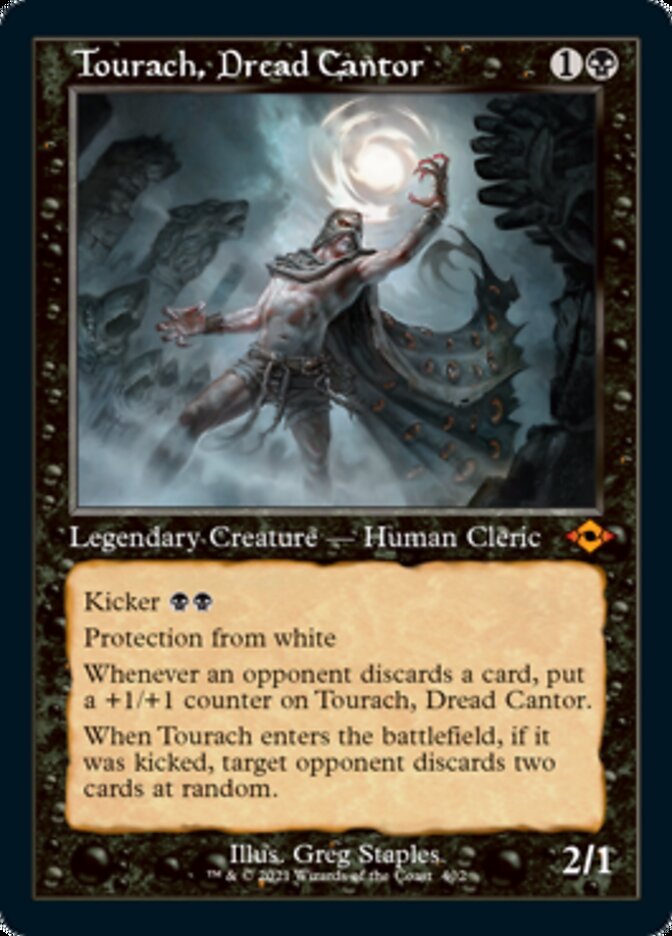 Tourach, Dread Cantor (Retro Foil Etched) [Modern Horizons 2] | Gate City Games LLC