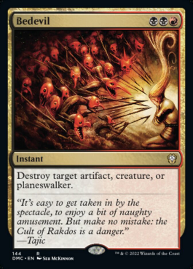 Bedevil [Dominaria United Commander] | Gate City Games LLC