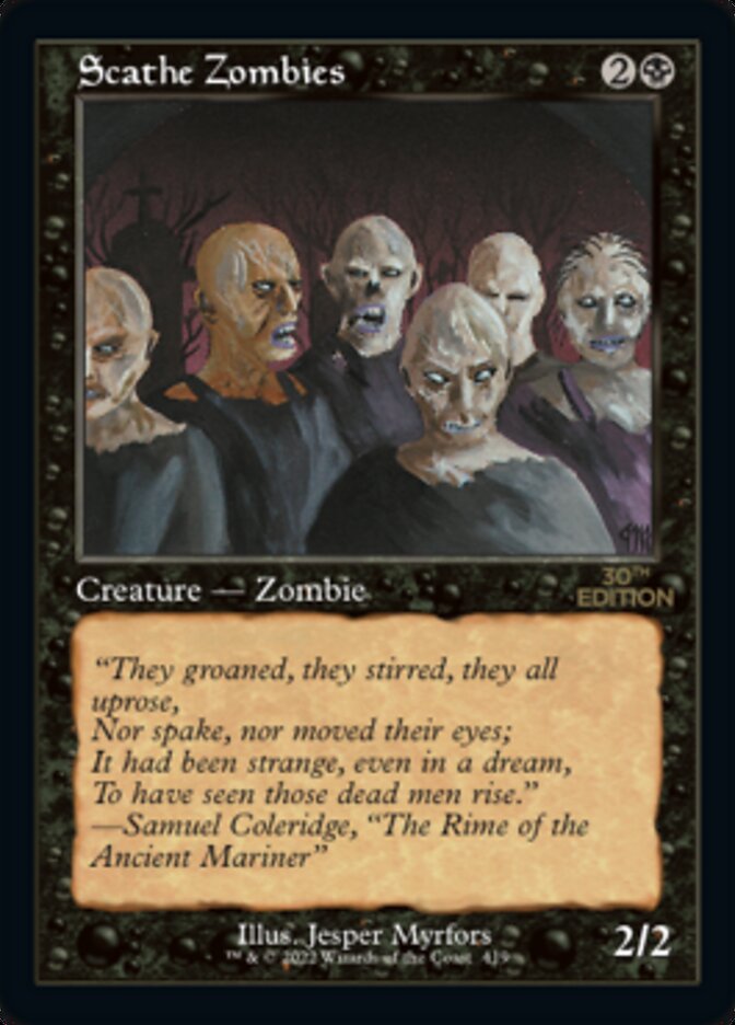 Scathe Zombies (Retro) [30th Anniversary Edition] | Gate City Games LLC