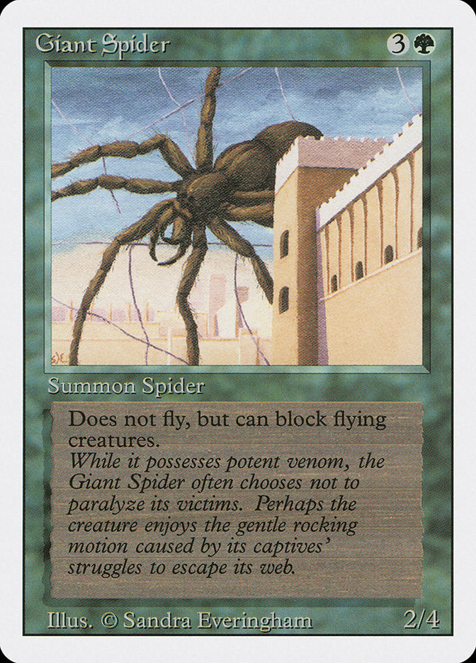 Giant Spider [Revised Edition] | Gate City Games LLC