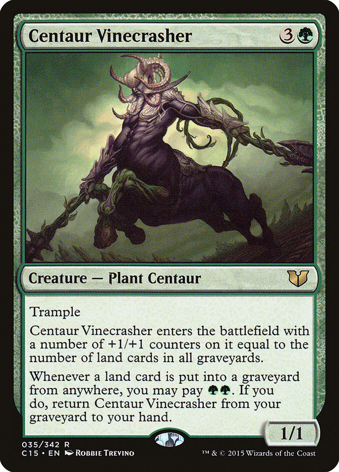 Centaur Vinecrasher [Commander 2015] | Gate City Games LLC