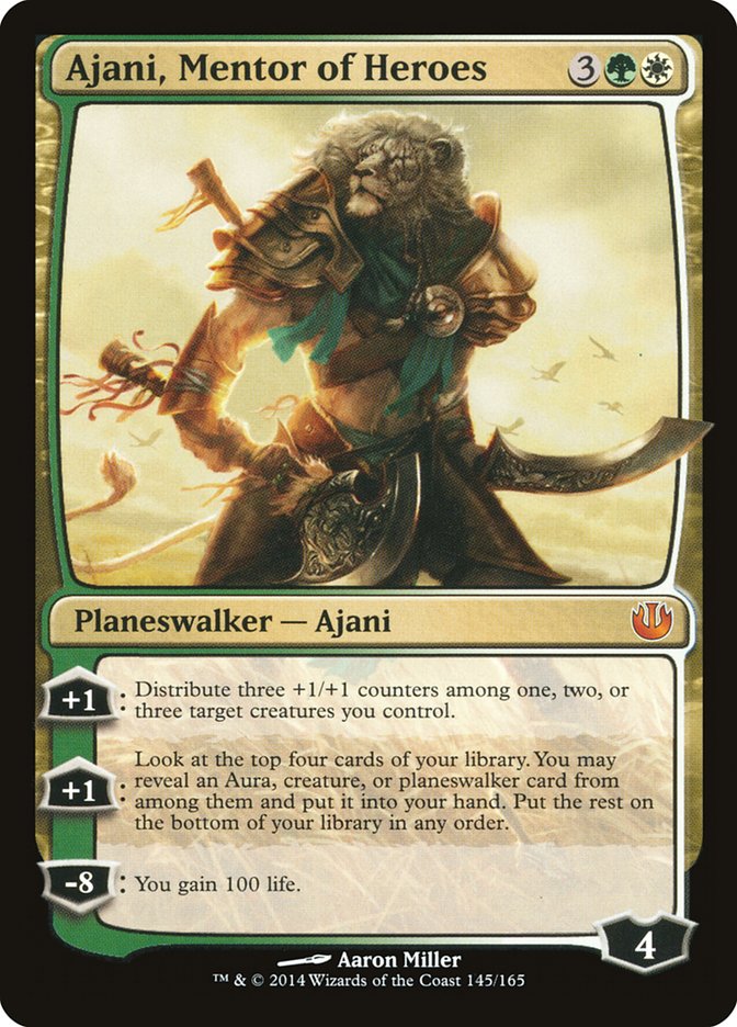 Ajani, Mentor of Heroes [Journey into Nyx] | Gate City Games LLC