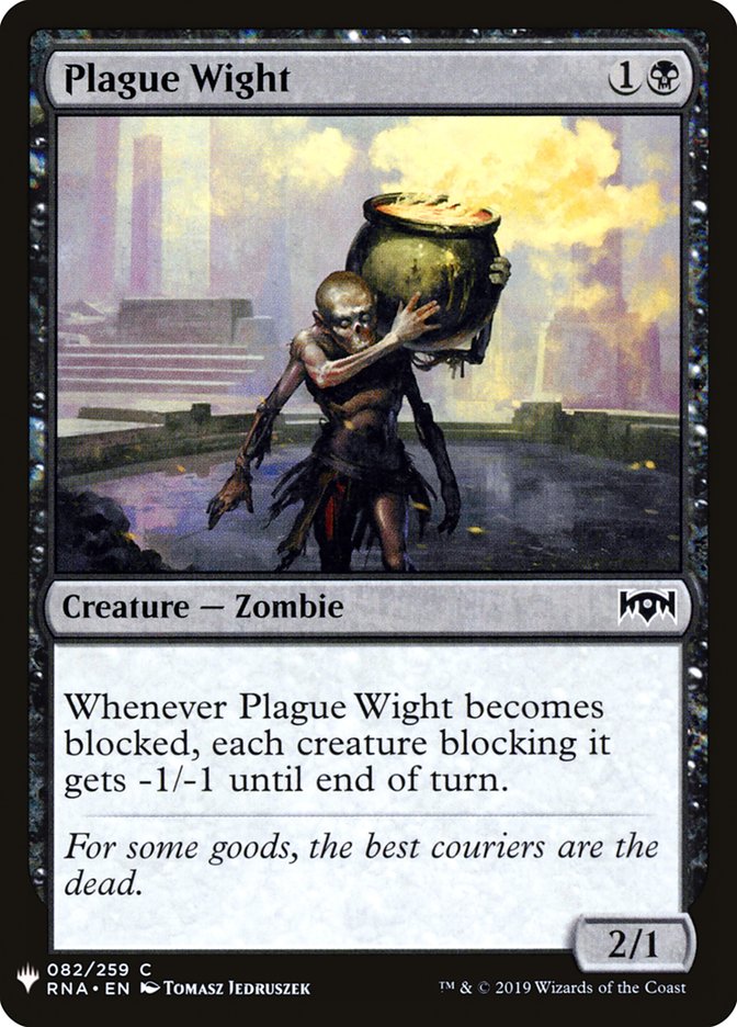 Plague Wight [Mystery Booster] | Gate City Games LLC