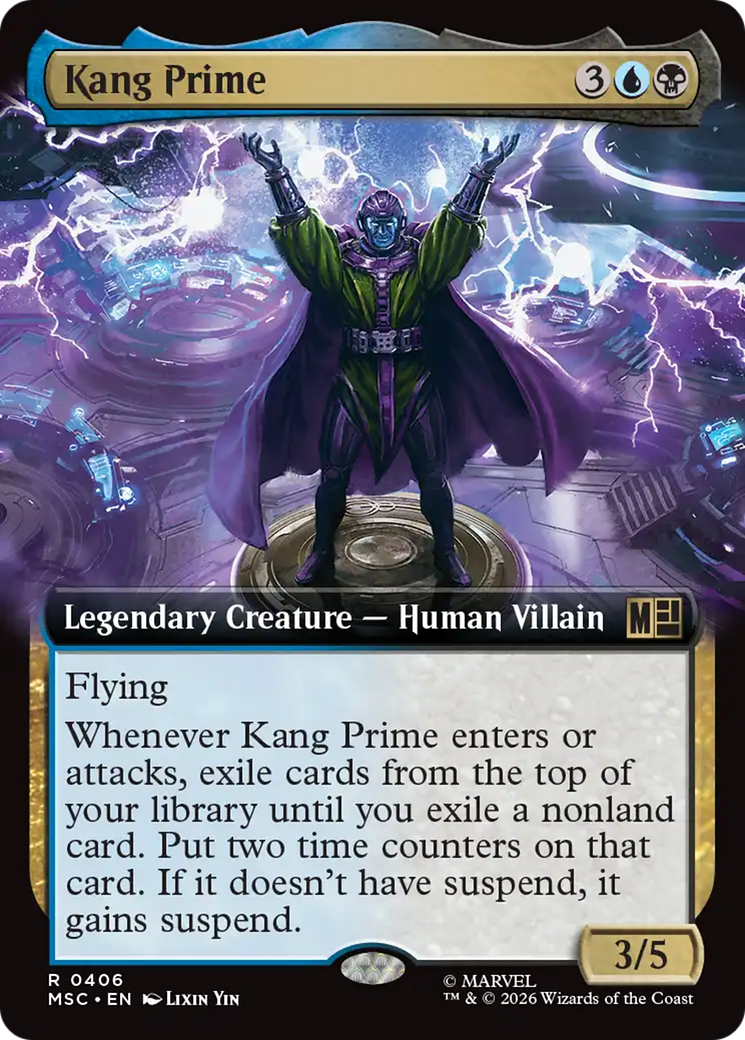 Kang Prime (Extended Art) [Marvel Super Heroes Commander] | Gate City Games LLC