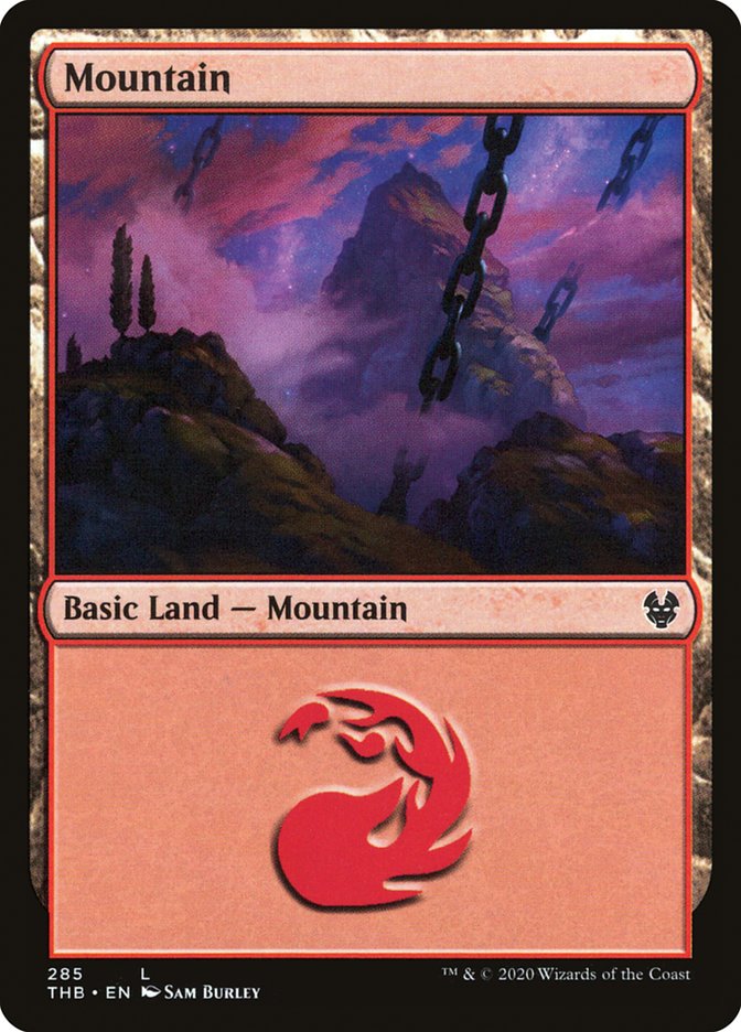 Mountain (285) [Theros Beyond Death] | Gate City Games LLC