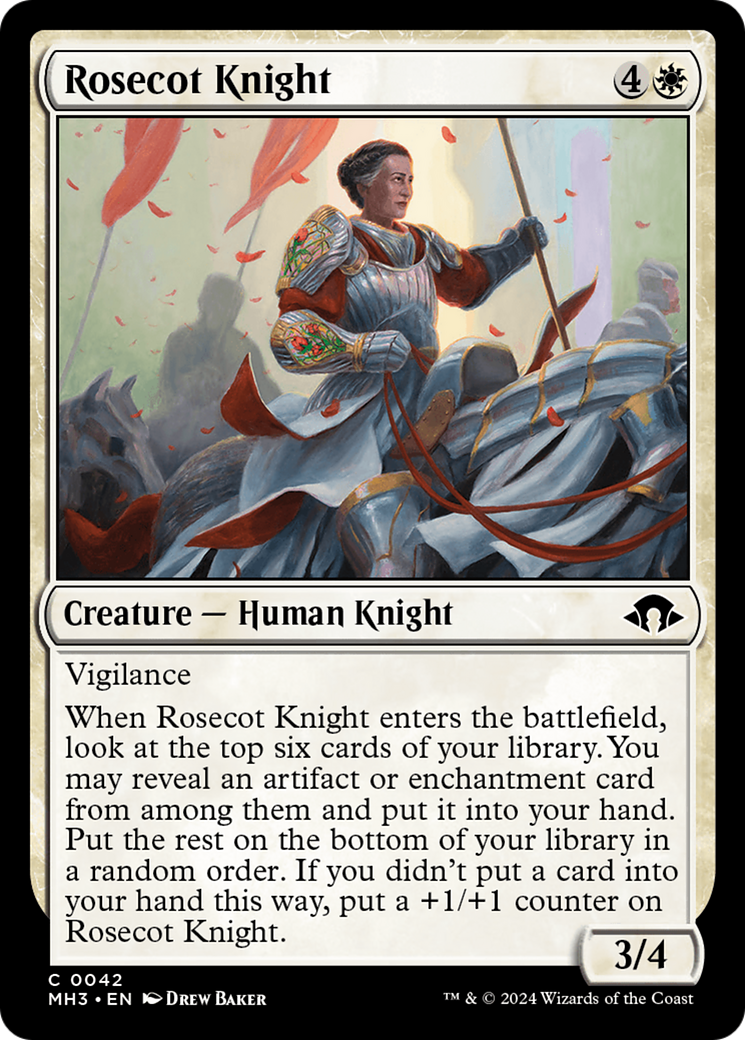 Rosecot Knight [Modern Horizons 3] | Gate City Games LLC