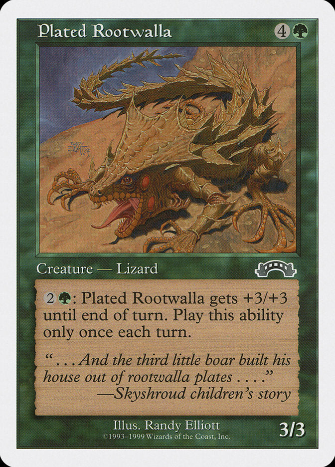 Plated Rootwalla [Battle Royale] | Gate City Games LLC