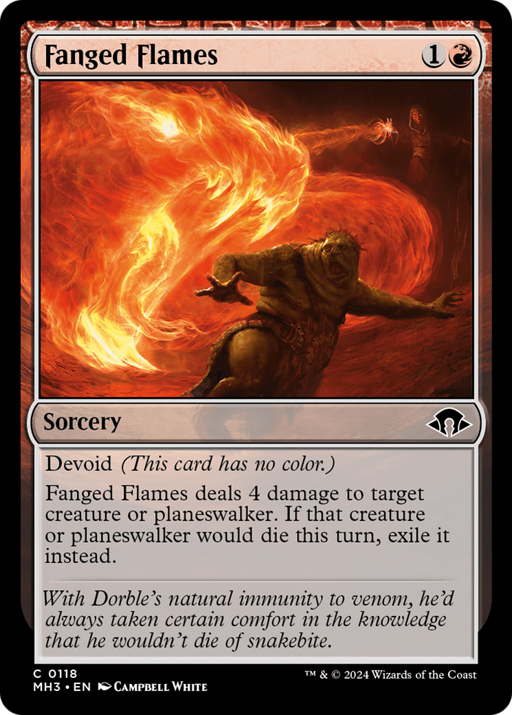 Fanged Flames [Modern Horizons 3] | Gate City Games LLC