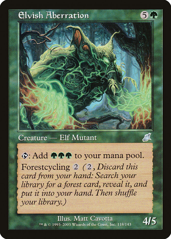 Elvish Aberration [Scourge] | Gate City Games LLC