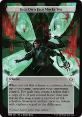 Your Own Face Mocks You (Full Art) [Duskmourn: Archenemy] | Gate City Games LLC