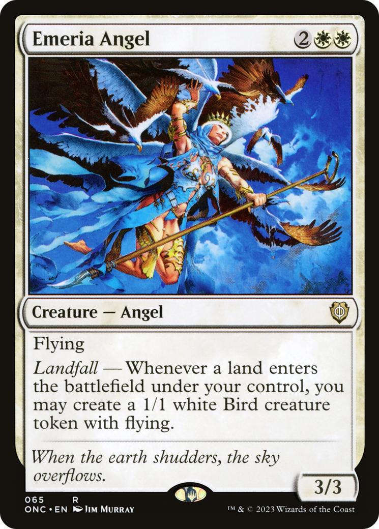 Emeria Angel [Phyrexia: All Will Be One Commander] | Gate City Games LLC